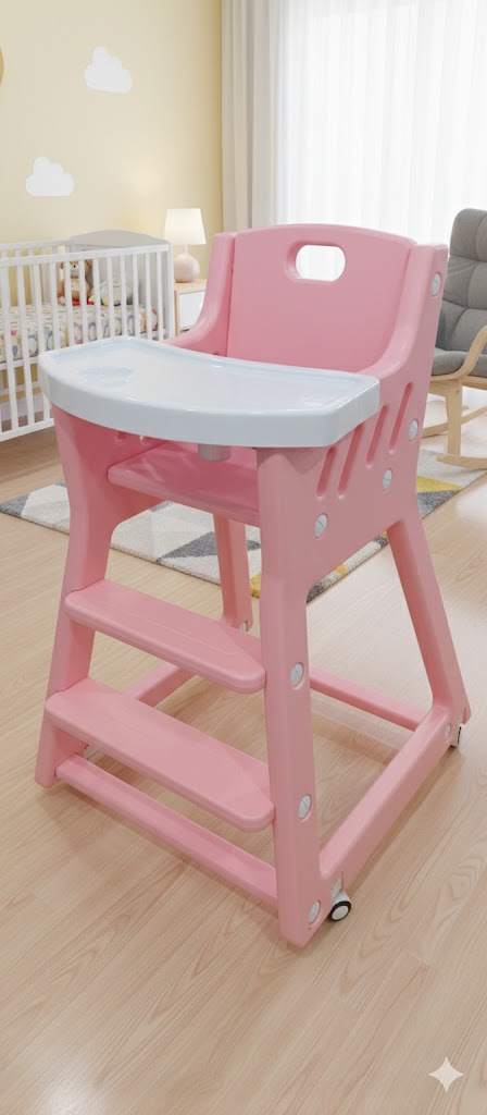 Chaise haute bébé