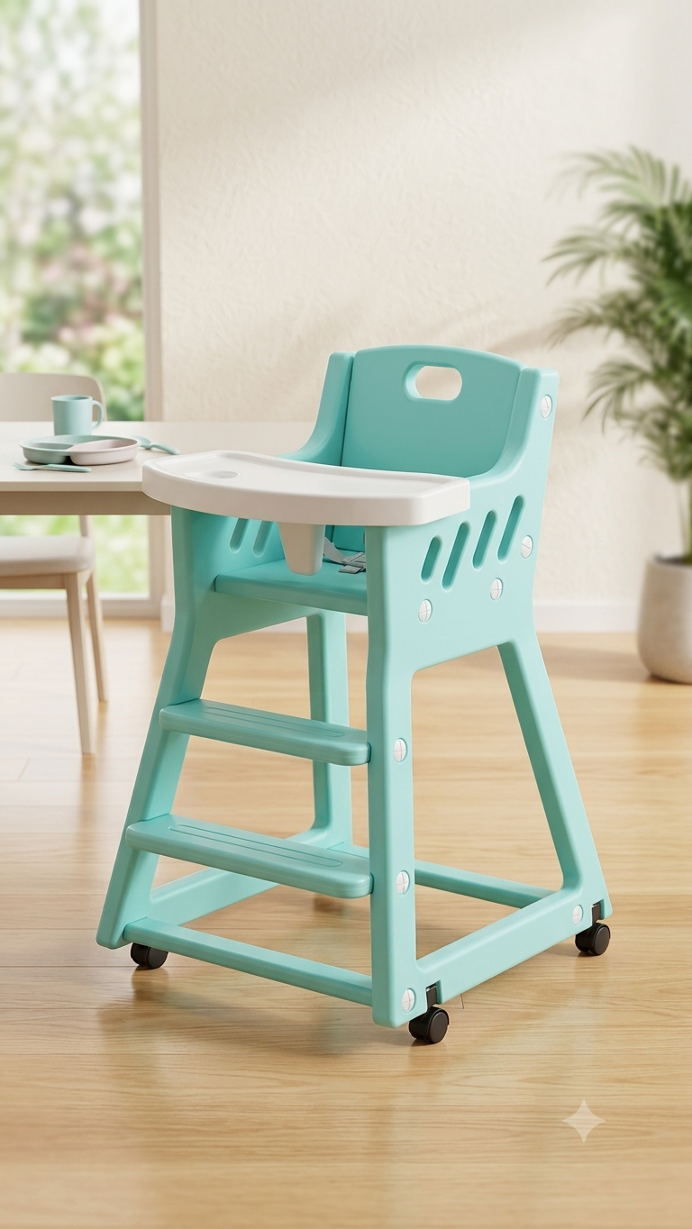 Chaise haute bébé